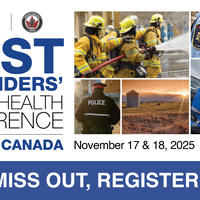The Western Canada First Responder Mental Health Conference is scheduled for November 17-18 in Calgary