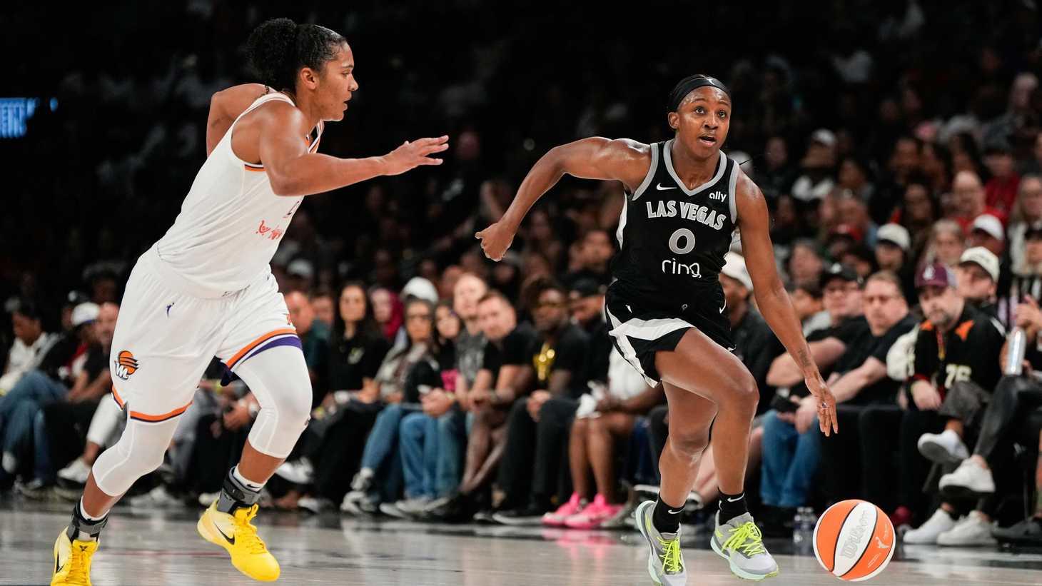 Jackie Young driving Aces' dominant WNBA Finals performance