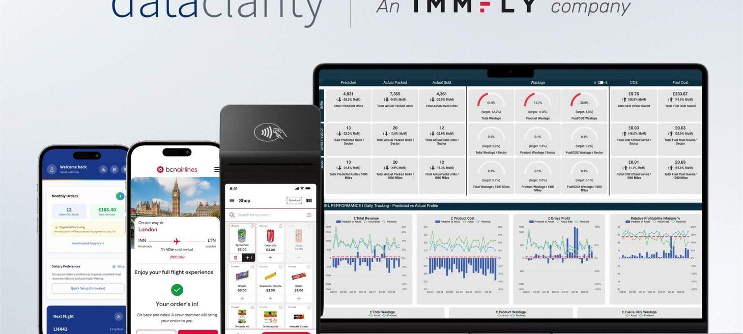Immfly Boosts Inflight Retail with Data Clarity Acquisition