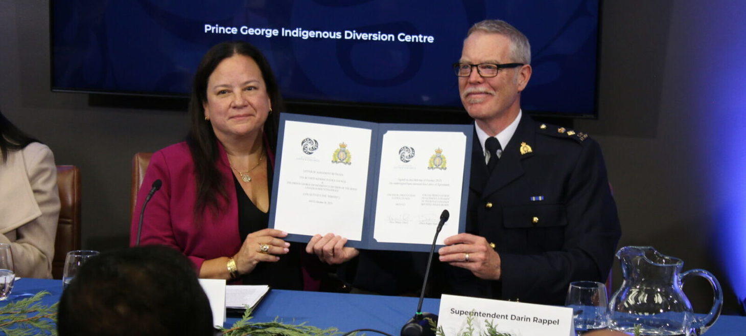 BC First Nations Justice Council, PG RCMP sign agreement at opening of Indigenous Diversion Centre : My Prince George Now