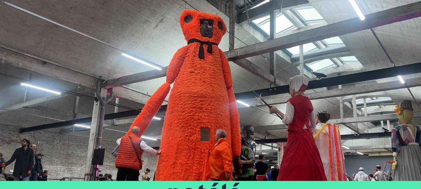 Lille : Fin de parcours de la Biennale de Venise pour le géant Mettekoe - Rijsel: Einde van de Biënnale van Venetië voor de reus Mettekoe