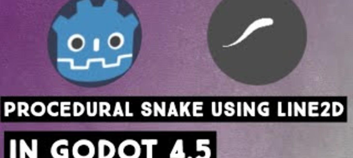 How to Create a Procedural Snake in Godot 4.5