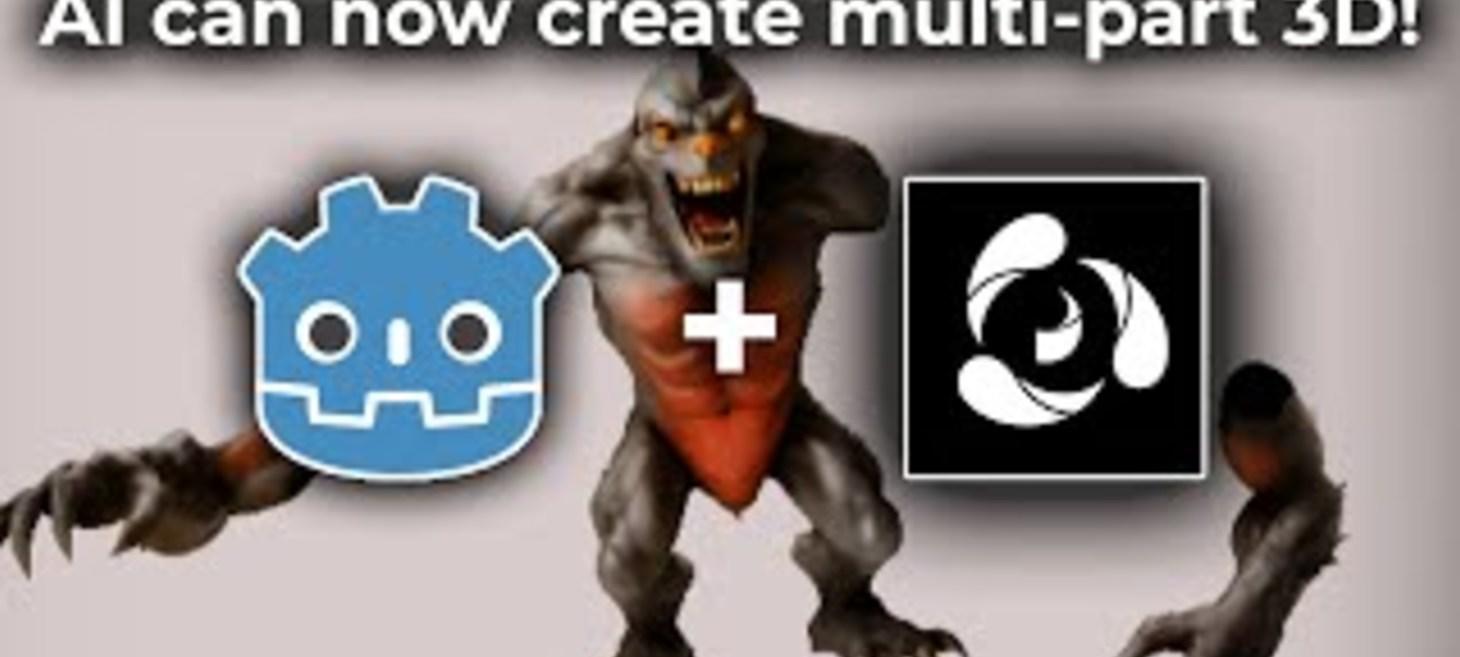 How to Create 3D Models with AI Using Godot and Rodin Gen-2
