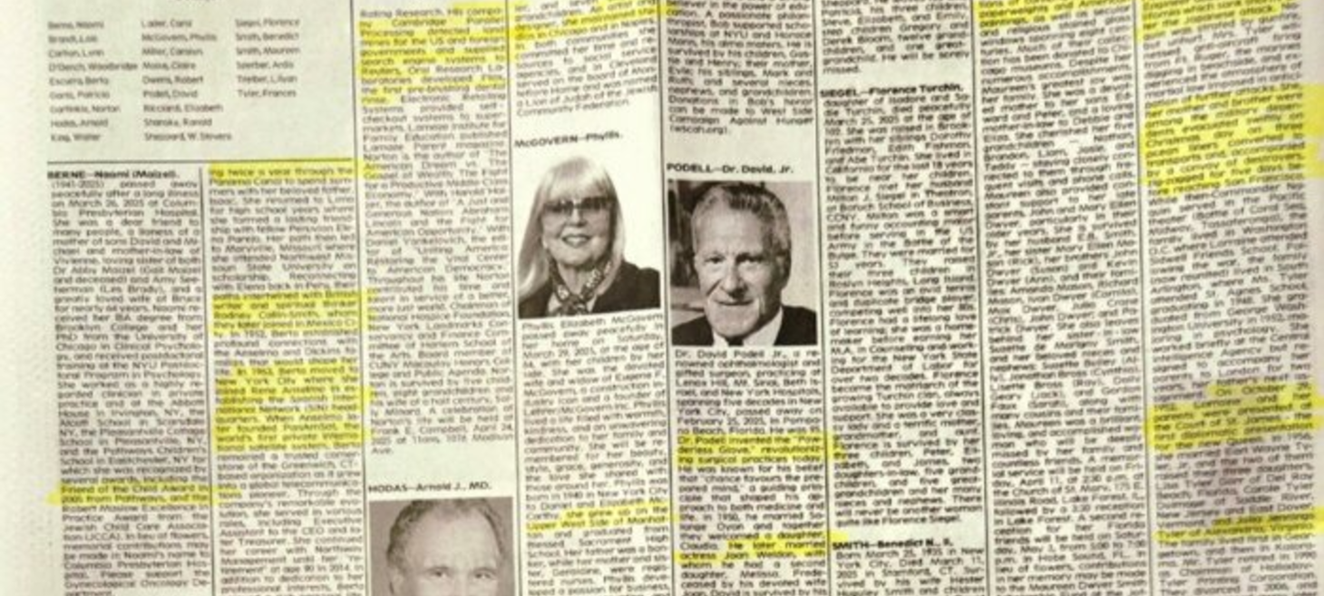Issue 118: The Creativity Hack No One Told You About: Read the Obits