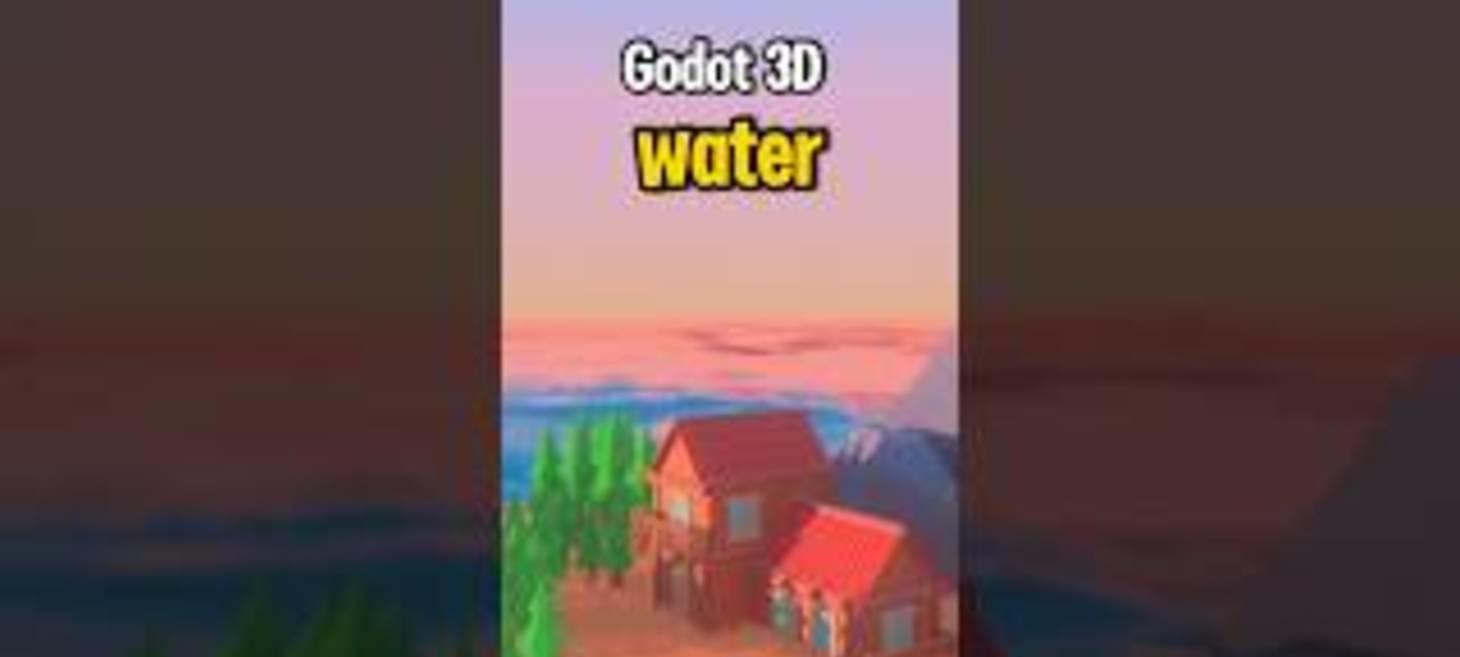 How to Create Realistic 3D Water in Godot Quickly