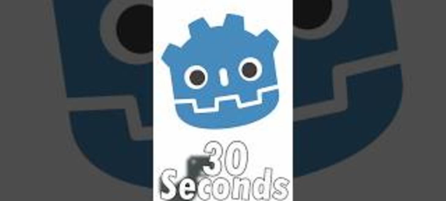 How to Create the Dino Game in Godot in 30 Seconds