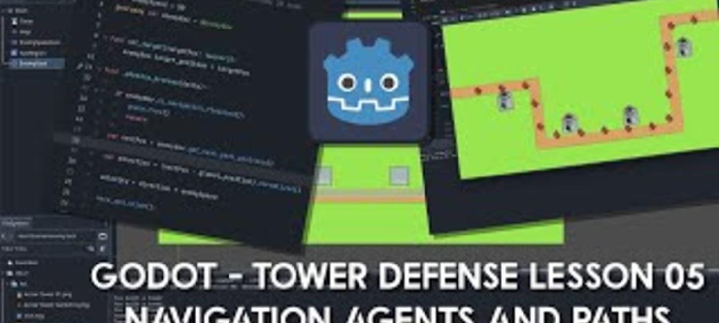 How to Use NavigationAgents and Paths for Enemy Movement in Tower Defense