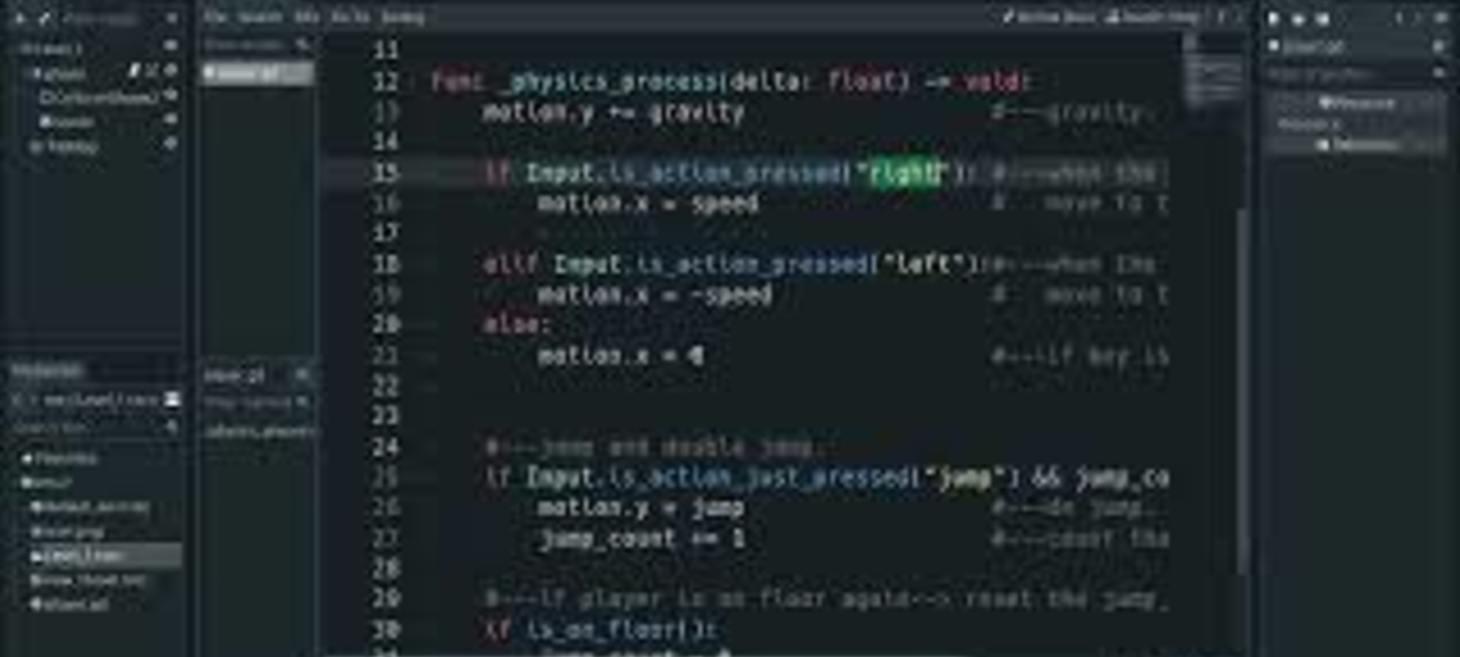 How to Program a Jump and Double Jump in Godot