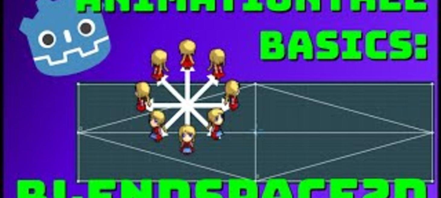 How to Create Smooth 8-Direction Character Animation in Godot 4 Using AnimationTree and BlendSpace2D