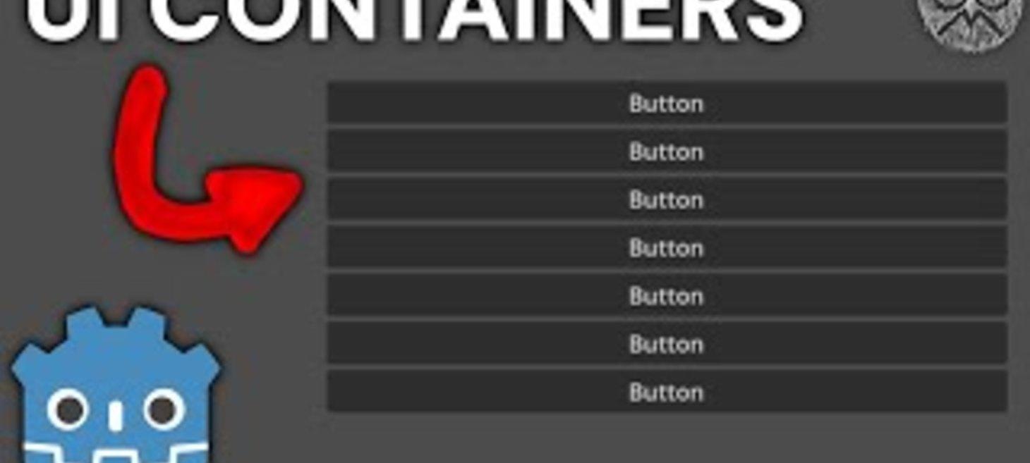 How to Use Containers for UI Elements in Godot 4