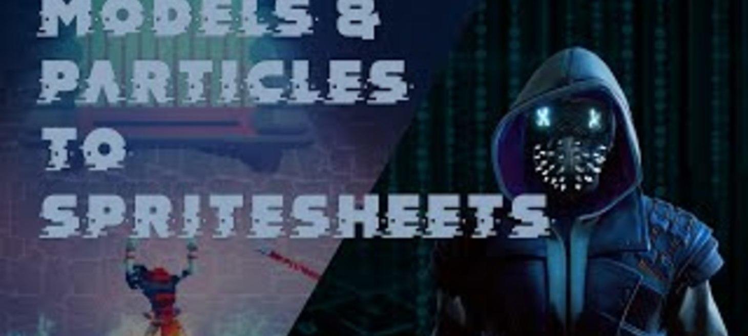 How to Create 2D Spritesheets from 3D Models and Particles in Godot