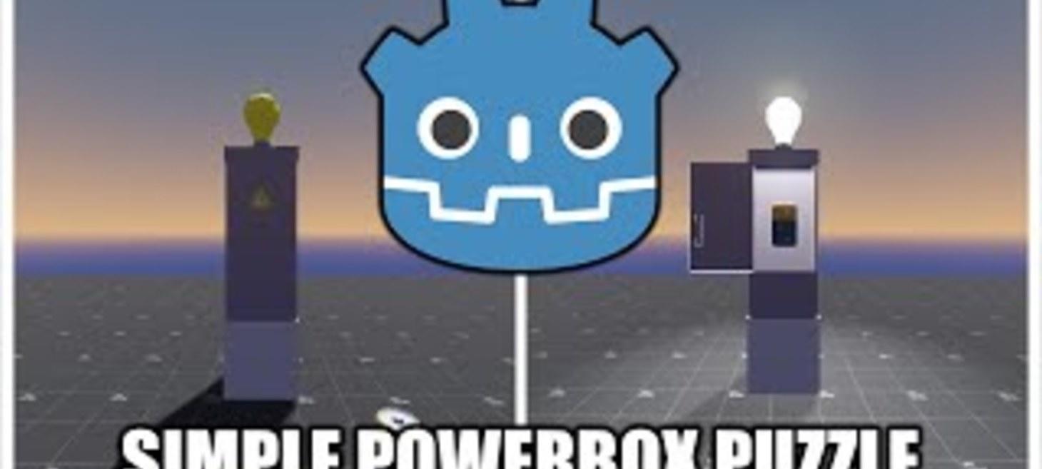 How to Create a Simple Power Box Puzzle in Godot from Scratch