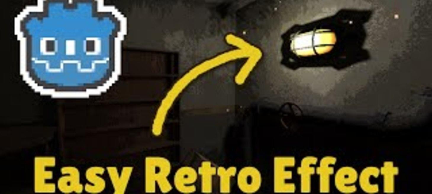 How to Create Retro Games Using Pixelation Techniques in Godot