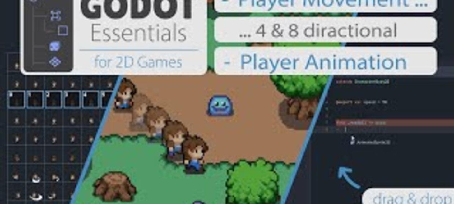 How to Create a Fully Controllable 2D Player Character in Godot