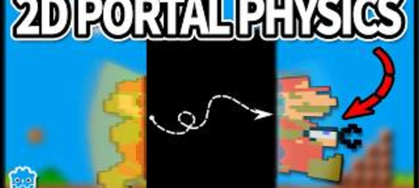 How to Create Seamless 2D Portals in Godot 4 While Preserving Momentum