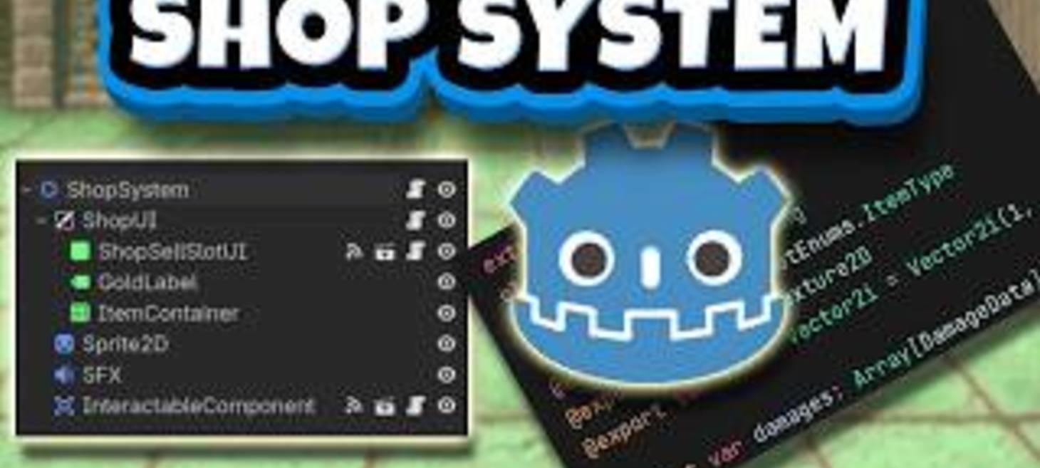 Shop System in Godot Engine