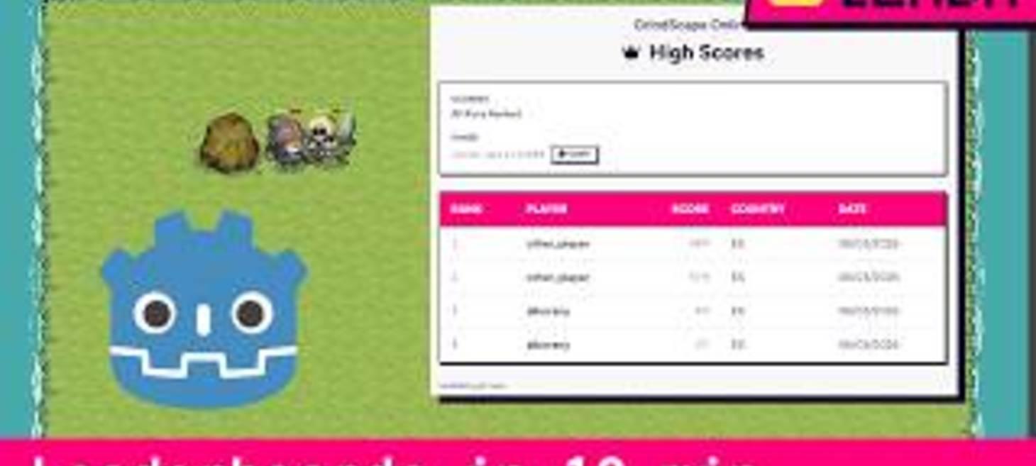 How to Add a Leaderboard to Your Godot 4 Game in 10 Minutes with LEADR SDK
