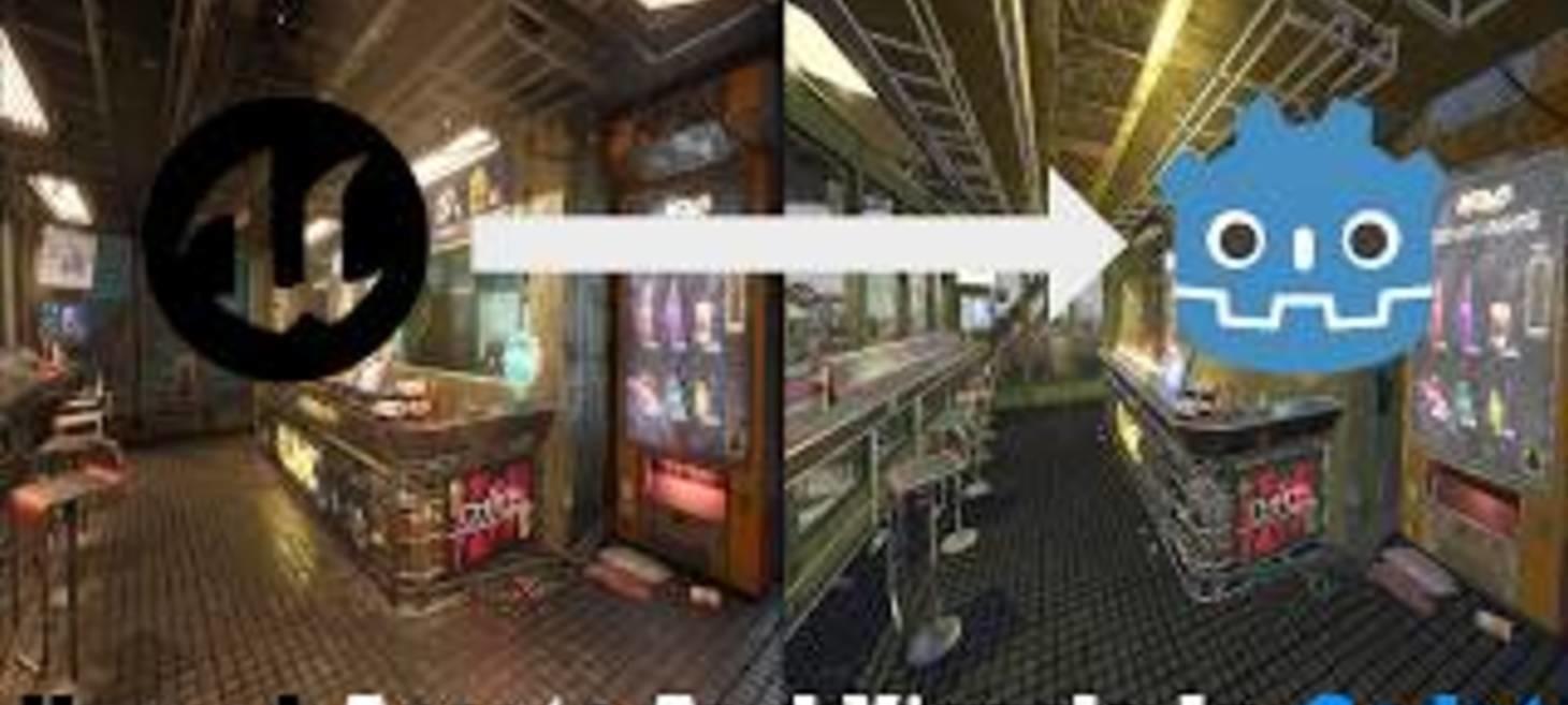 How to Export Unreal Assets to Godot: Tweaks and Visuals for Nova Space Burgers