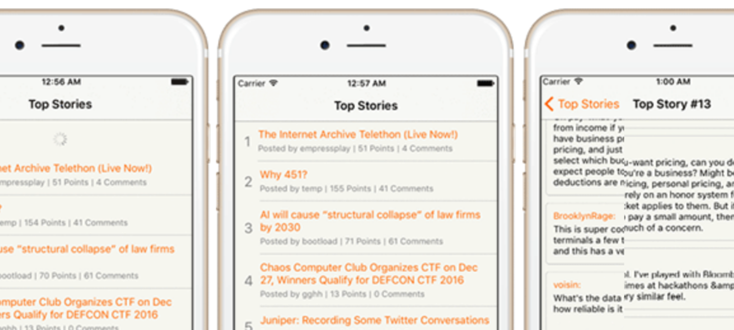 HackerNews-React-Native