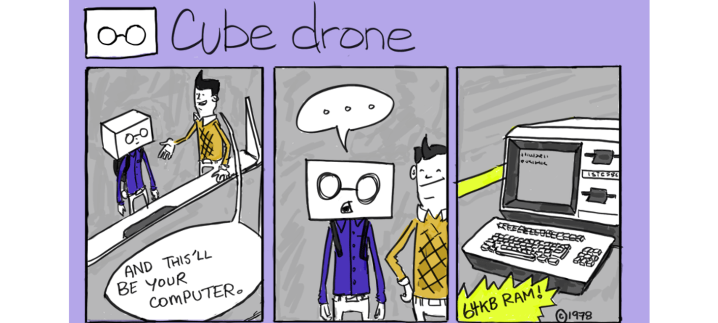 Cube Drone #5: Purple Hazing