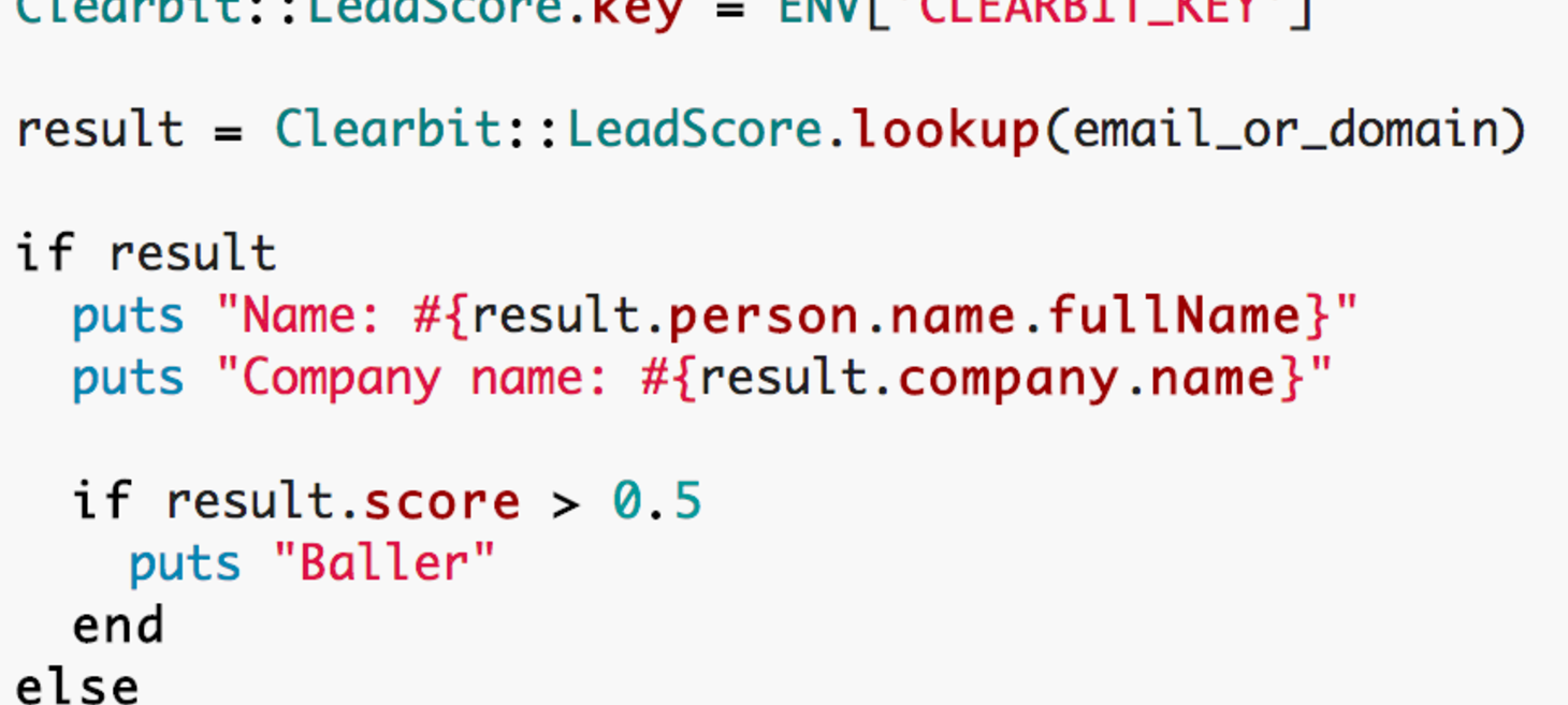 How to score sales leads programmatically