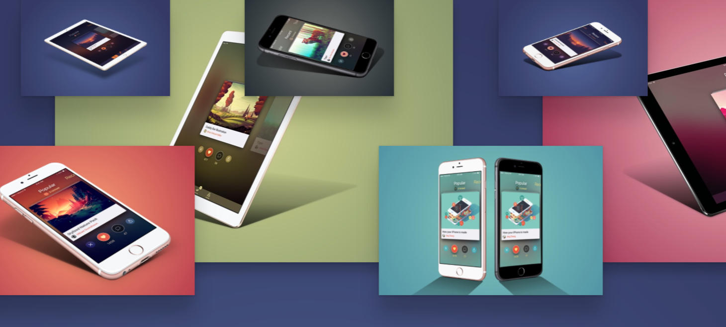 Angle: 140 Devices & Mockups for Sketch