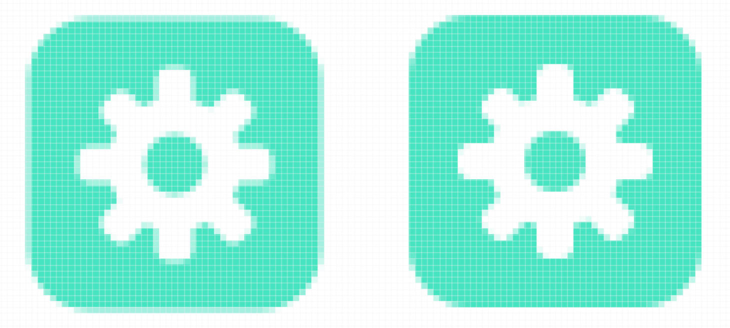 Pixel Precise Editing in Sketch