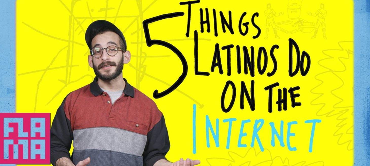 5 Things Latinos Do On The Internet || Honest To Gabe - YouTube