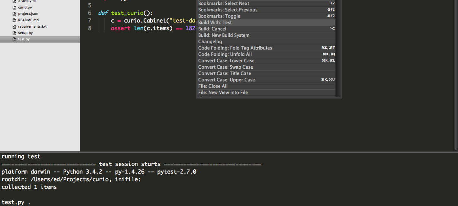 Integrating Your Development Workflow Into Sublime With Build Systems