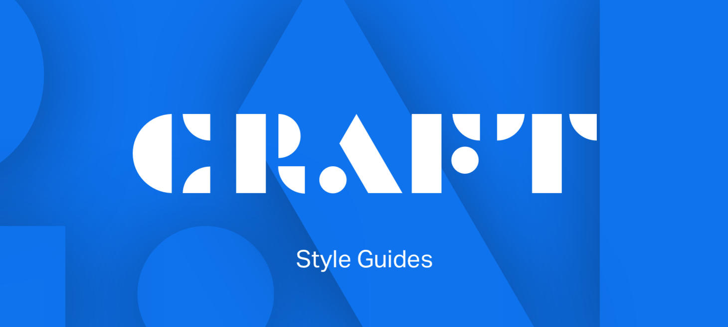 Style Guides in Craft