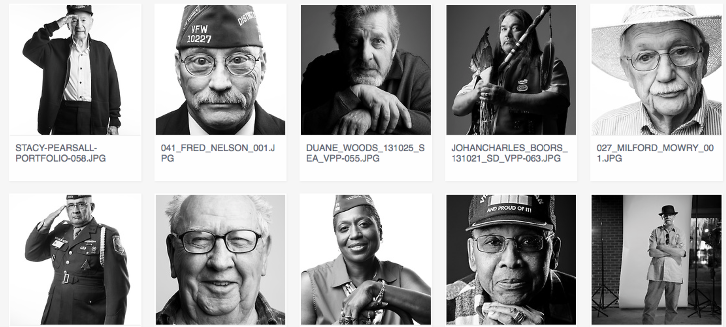 Behind the Scenes with Retired Combat Photographer Stacy Pearsall and the Veterans Portrait Project