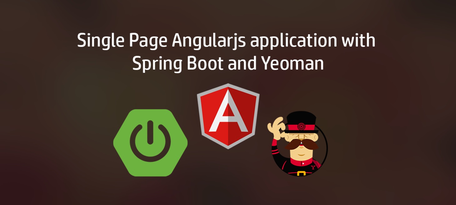 Single Page Angularjs application with Spring Boot and Yeoman
