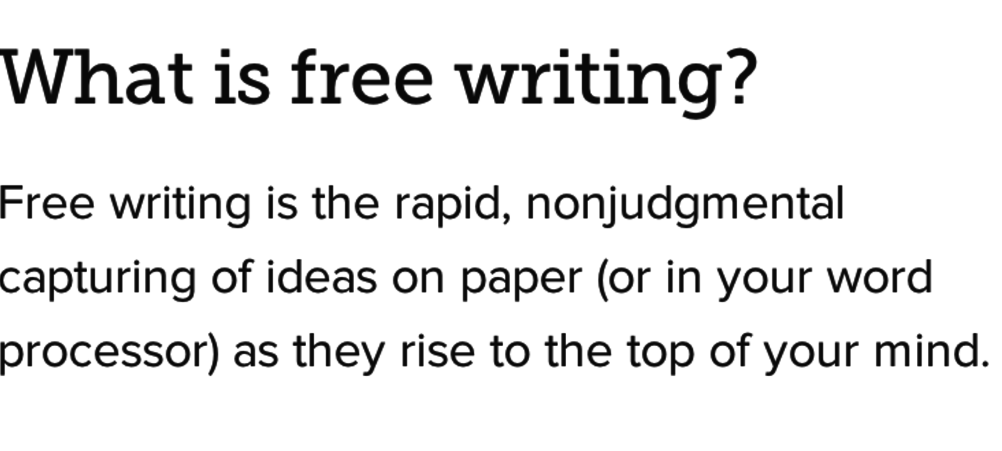 A Very Simple Writing Technique That I Love