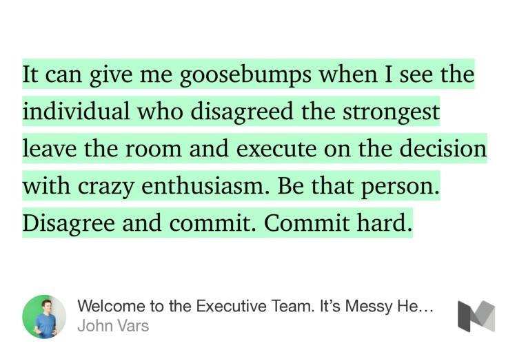 Welcome to the Executive Team. It’s Messy Here.