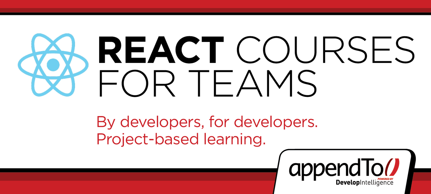 Expert-led, hands-on React Training Courses for Developer Teams.