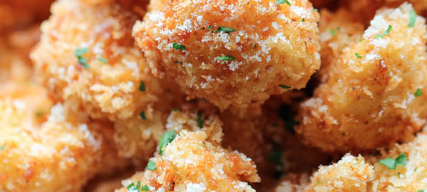 Parmesan Cauliflower Bites - Damn Delicious