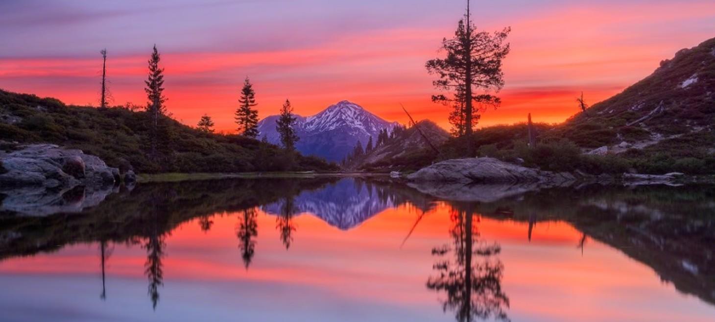 Mount Shasta by Kenji Yamamura