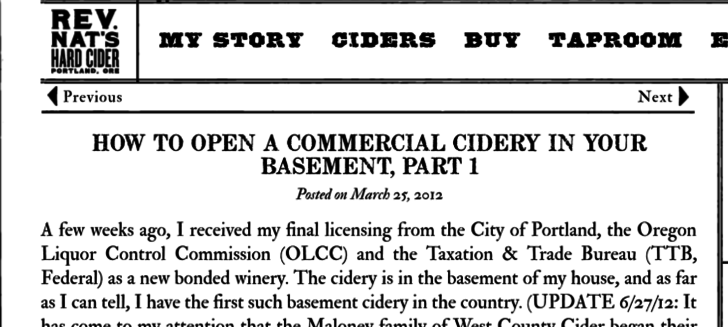 Profitability Analysis for Starting a Cidery
