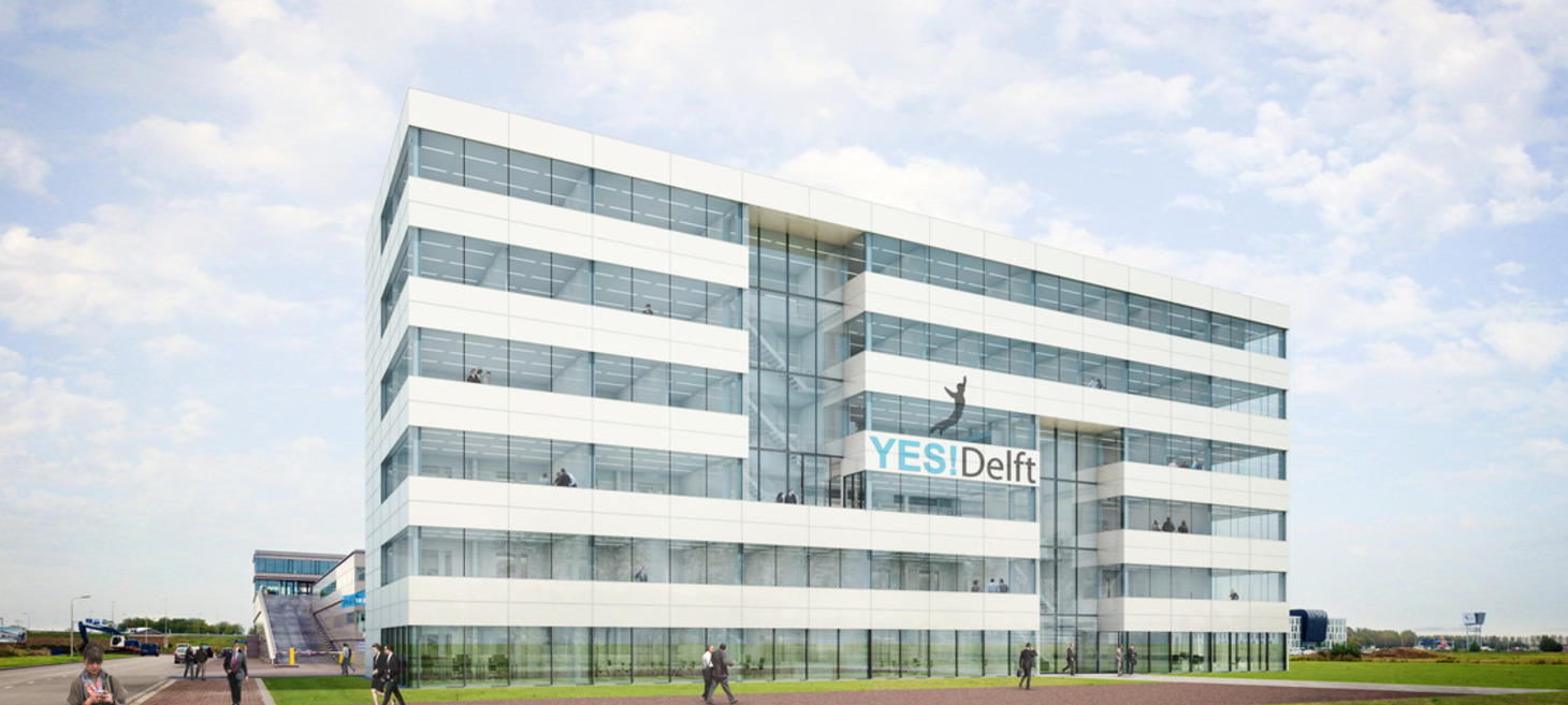 Zo ziet het nieuwe pand van incubator YES!Delft eruit