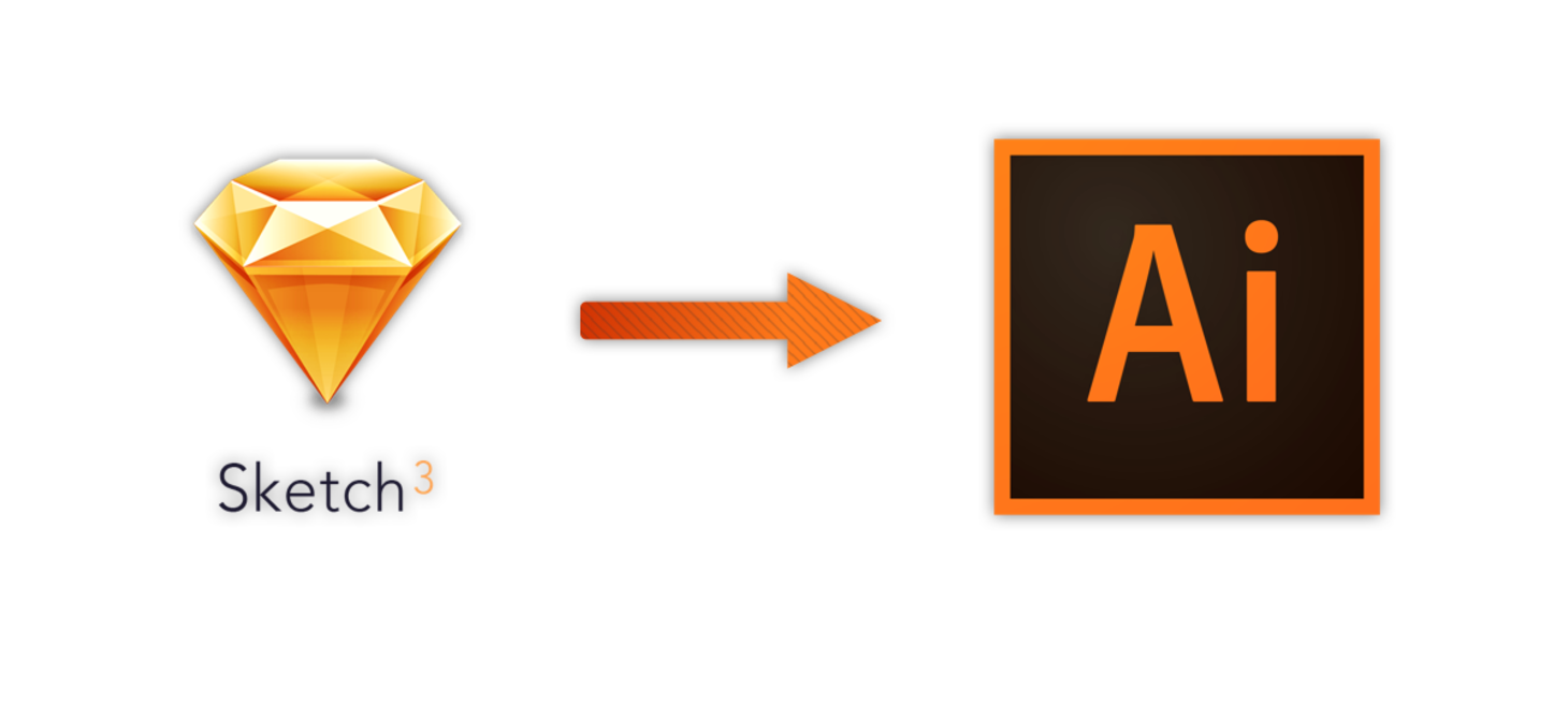 How can you turn Sketch to Adobe Illustrator?