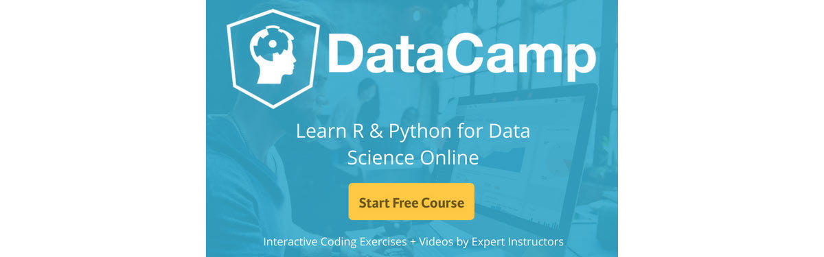 Learn R & Python for Data Science with DataCamp