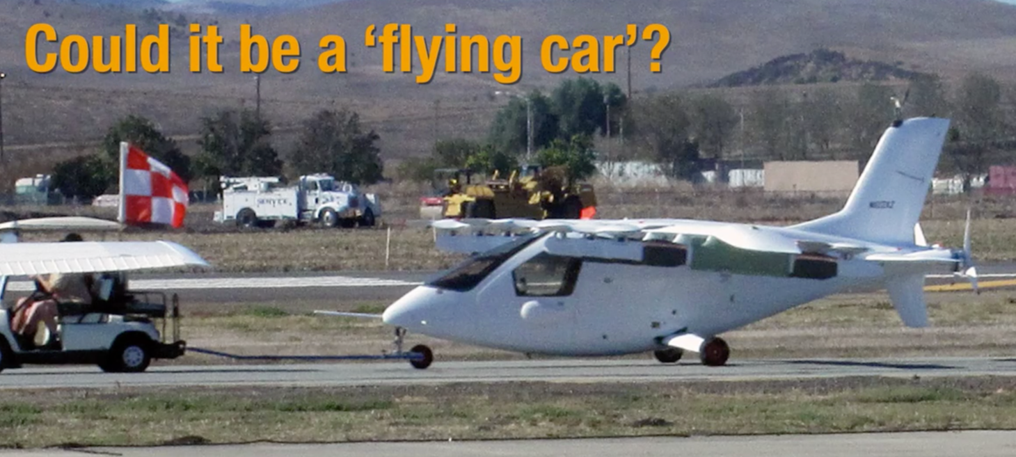 First pictures of Larry Page's flying car