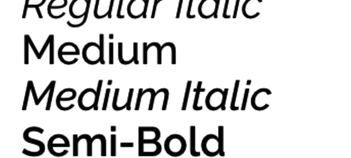 What You Can Do with Different Font Weights
