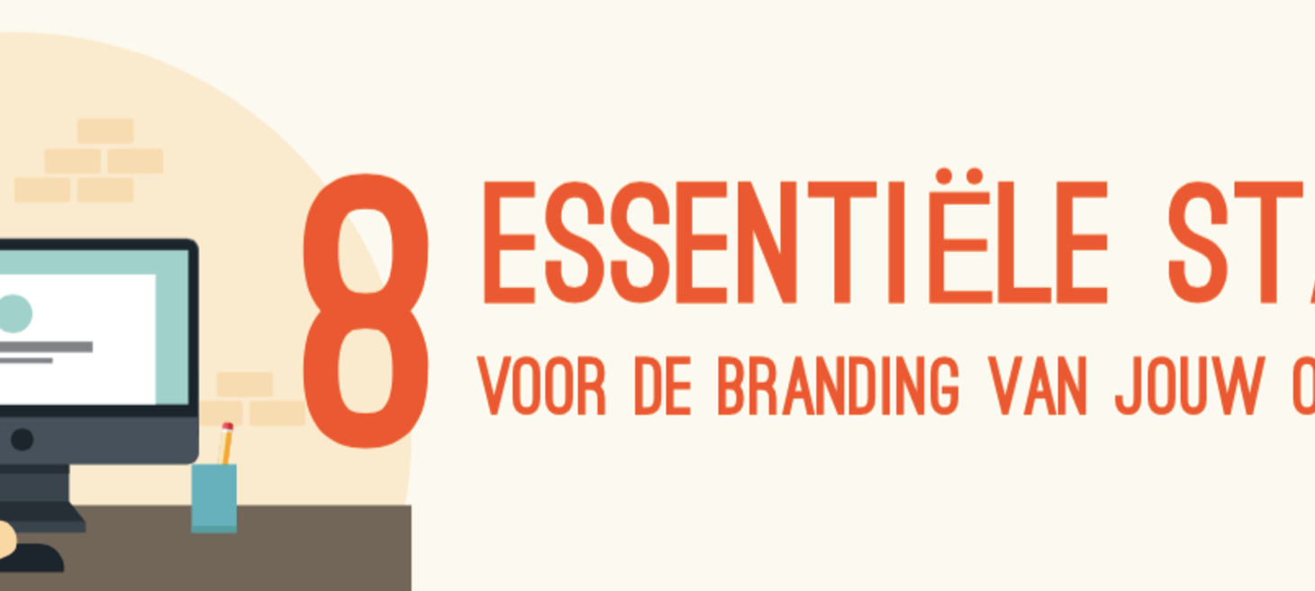 8 stappen voor de branding van jouw startup