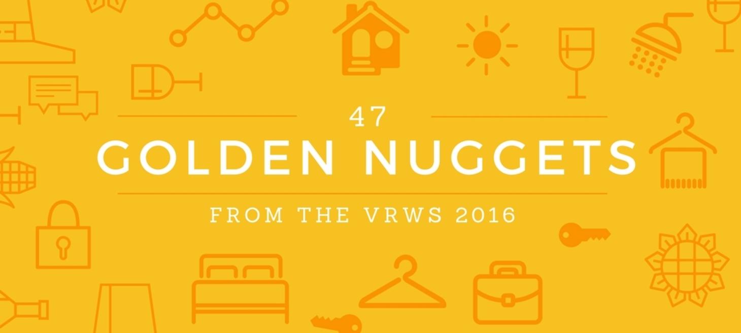 47 golden nuggets from the VRWS to increase bookings, save time & be better a better host / manager