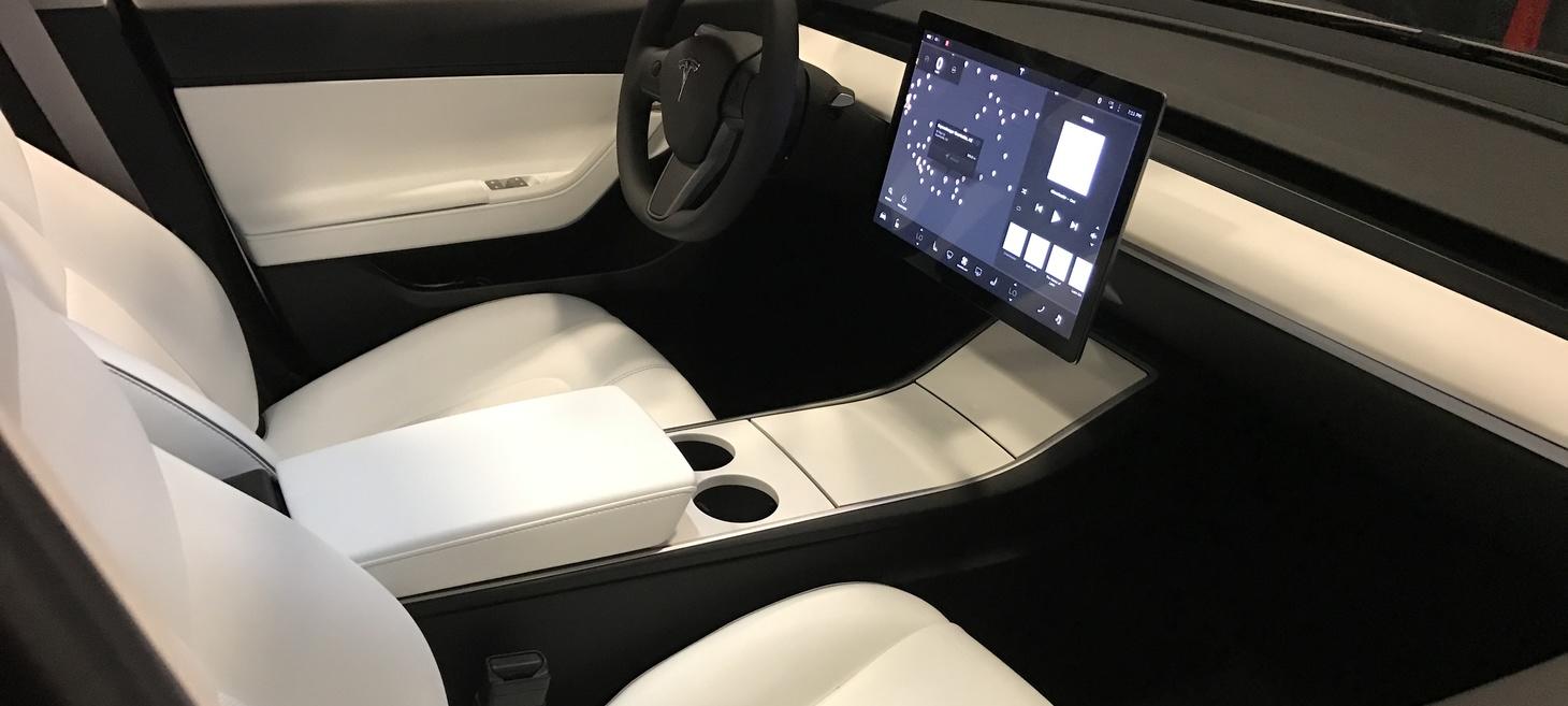 New Tesla Model 3 photos