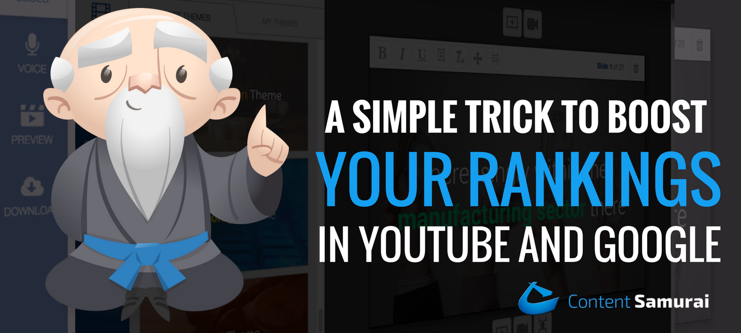 A Simple Trick To Boost Your Rankings In YouTube & Google