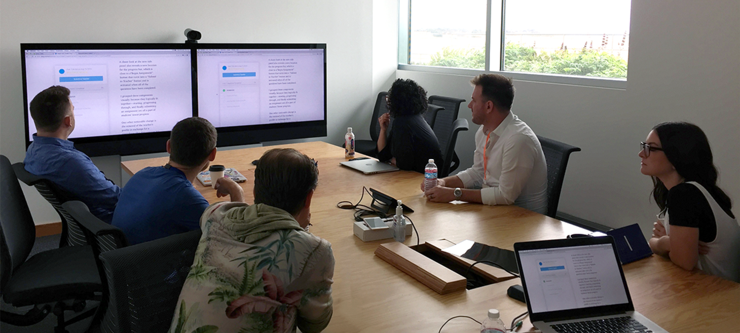 Inside a Design Critique with Facebook