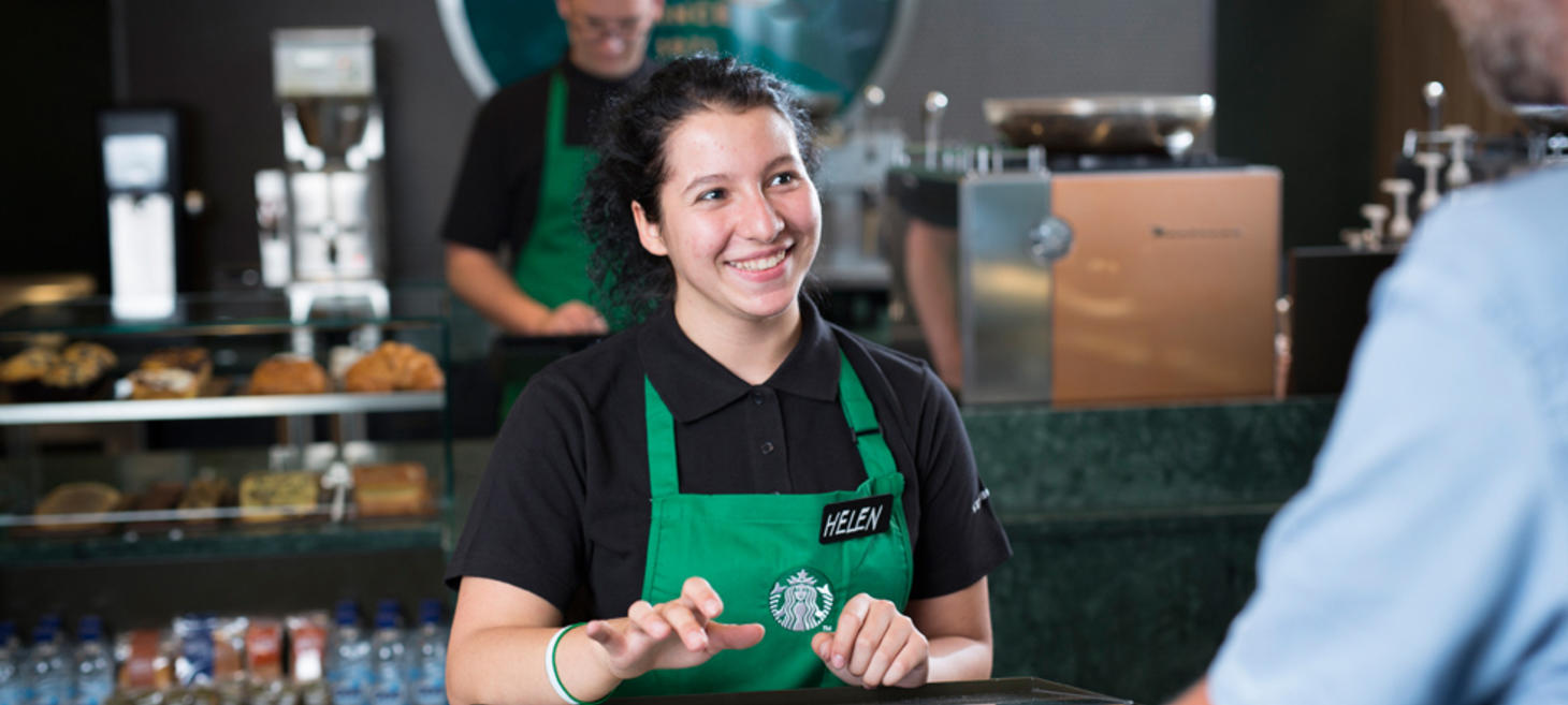 Starbucks lets customers order a coffee via a chatbot