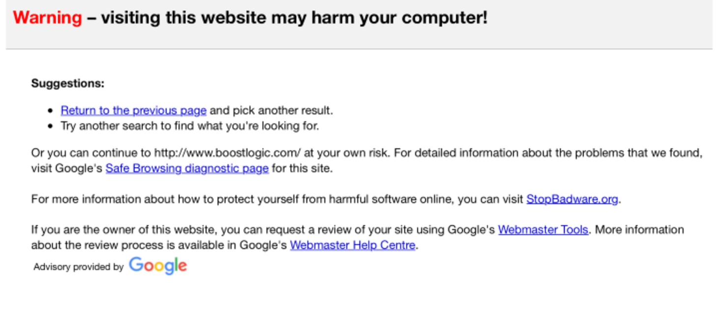 All websites have something of value for attackers: reputation